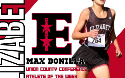 Maximus Bonilla is Elizabeth’s Union County Conference Male Athlete of the Week