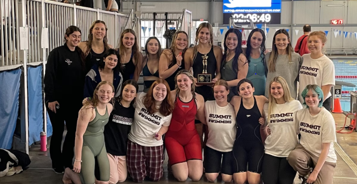 Summit Girls Win Second Straight Union County Swimming Championship